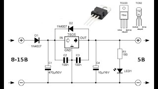 78L05 is perhaps the most common 5 volt voltage regulator.