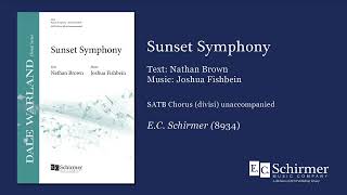 Sunset Symphony by Joshua Fishbein - Scrolling Score