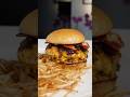 Bacon Cheeseburger w/ Shoestring Fries 🍔🍟