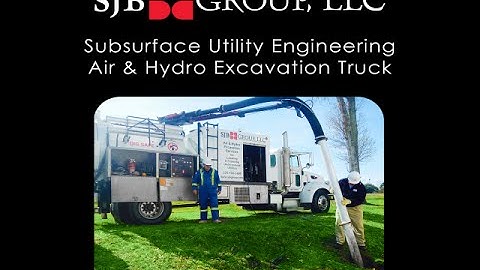 Subsurface Utility Engineering - Air & Hydro Excavation
