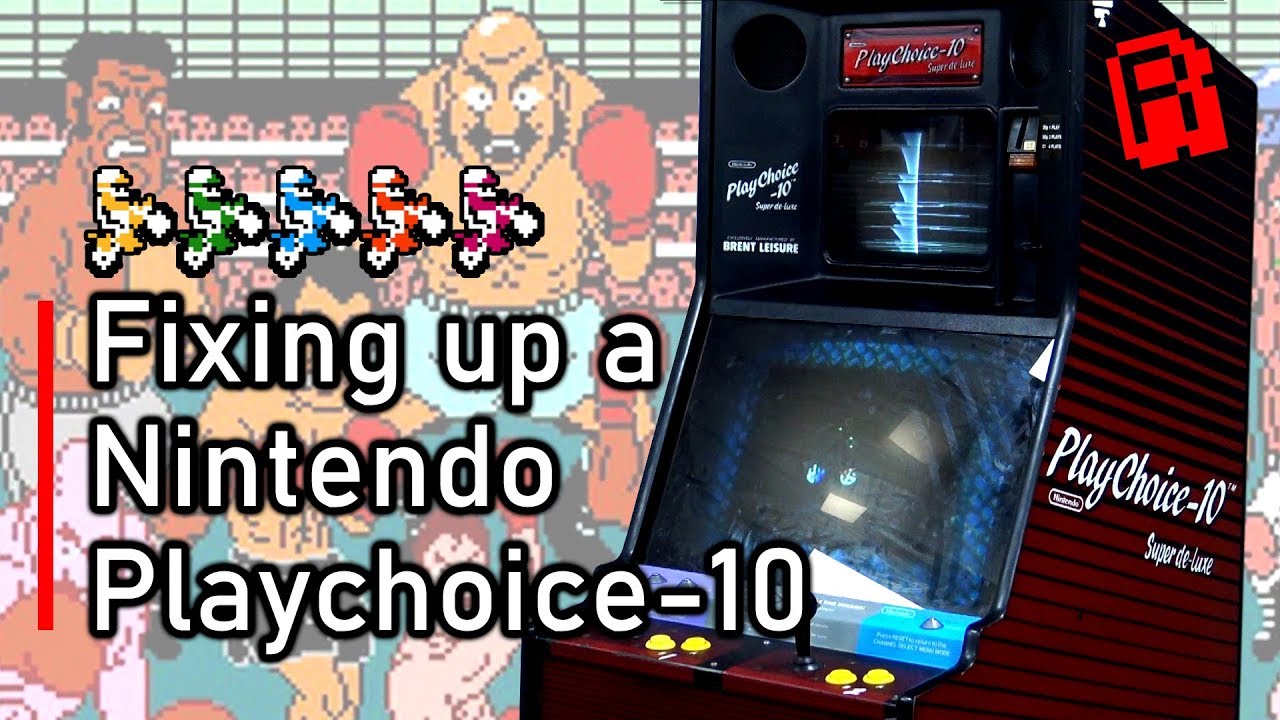 Restoring A Nintendo Playchoice 10 Arcade Machine Youtube