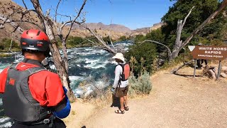 Whitehorse Rapids, Deschutes River, 3650 cfs, Aug. 2022