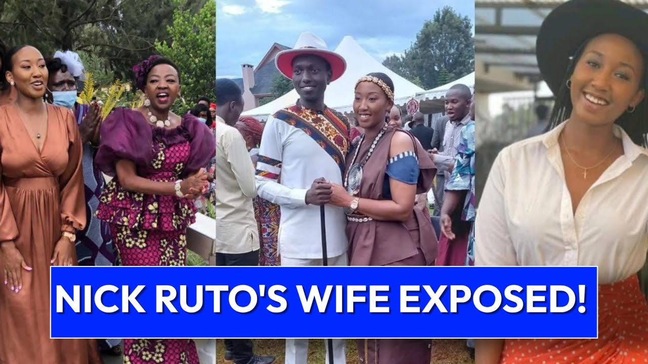 EXPOSED! Meet Nick Ruto's Wife And The Shocking Job She Does - YouTube