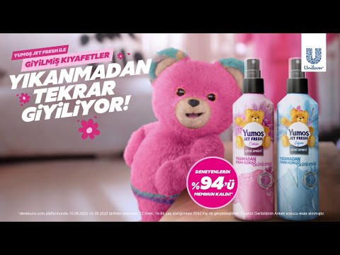 Seyahatlerinizin vazgeçilmezi: Yumoş Jet Fresh Giysi Spreyi