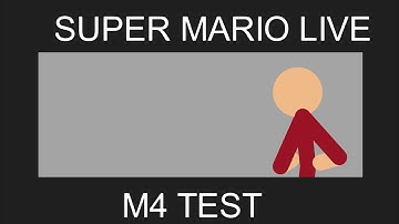 My first M4 test - sticknodes animation