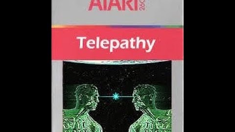 Telepathy Atari 2600 (32,825) Emulated