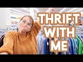 THRIFT WITH ME | Fall Sweaters, Toys, + Baby Clothing Thrift Haul