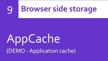 AppCache tutorials - creation (DEMO)