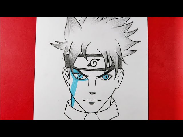 Easy Anime Draw / How To Drawing Anime Naruto Easy Tutorial / Anime Sketch  Art / M.A Drawings - BiliBili