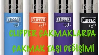 Clipper çakmaklarda çakmak taşı değişimi, kliper çakmak taşı değişimi, çakmak taşı nasıl değişir