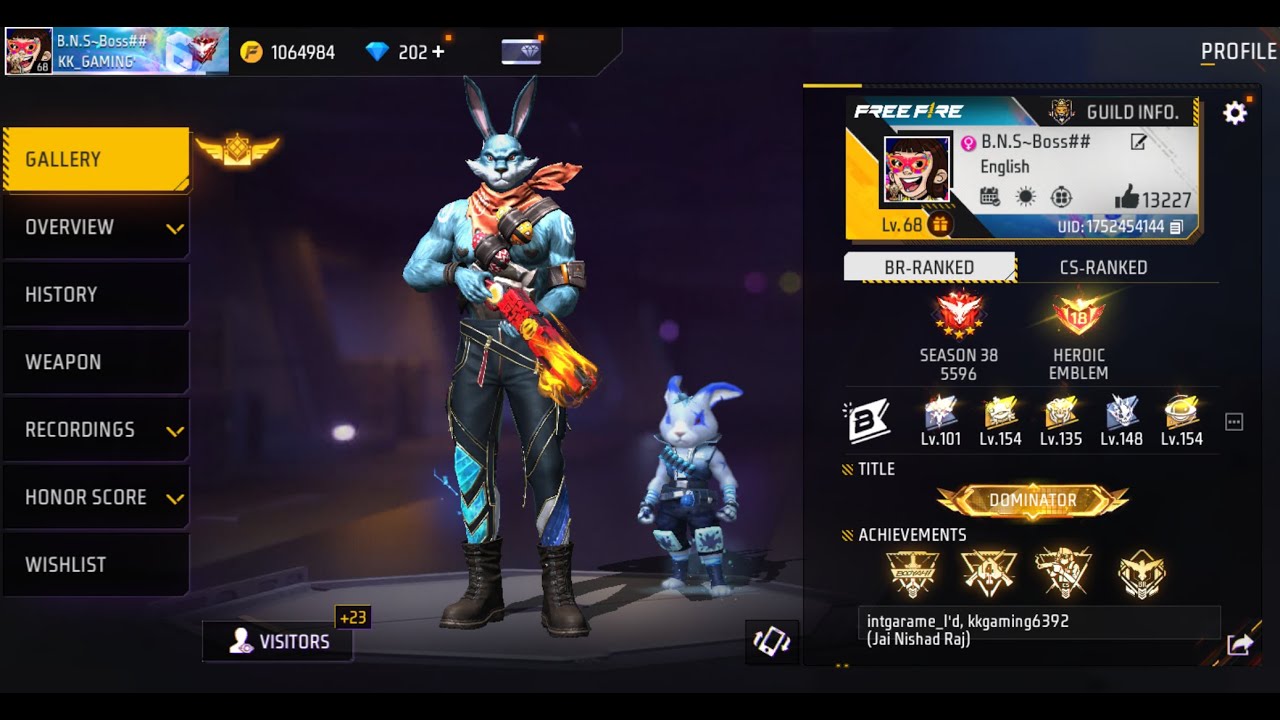 Grandmaster Live Rank Push Free Fire Telugu - Kk Gaming is Live ...