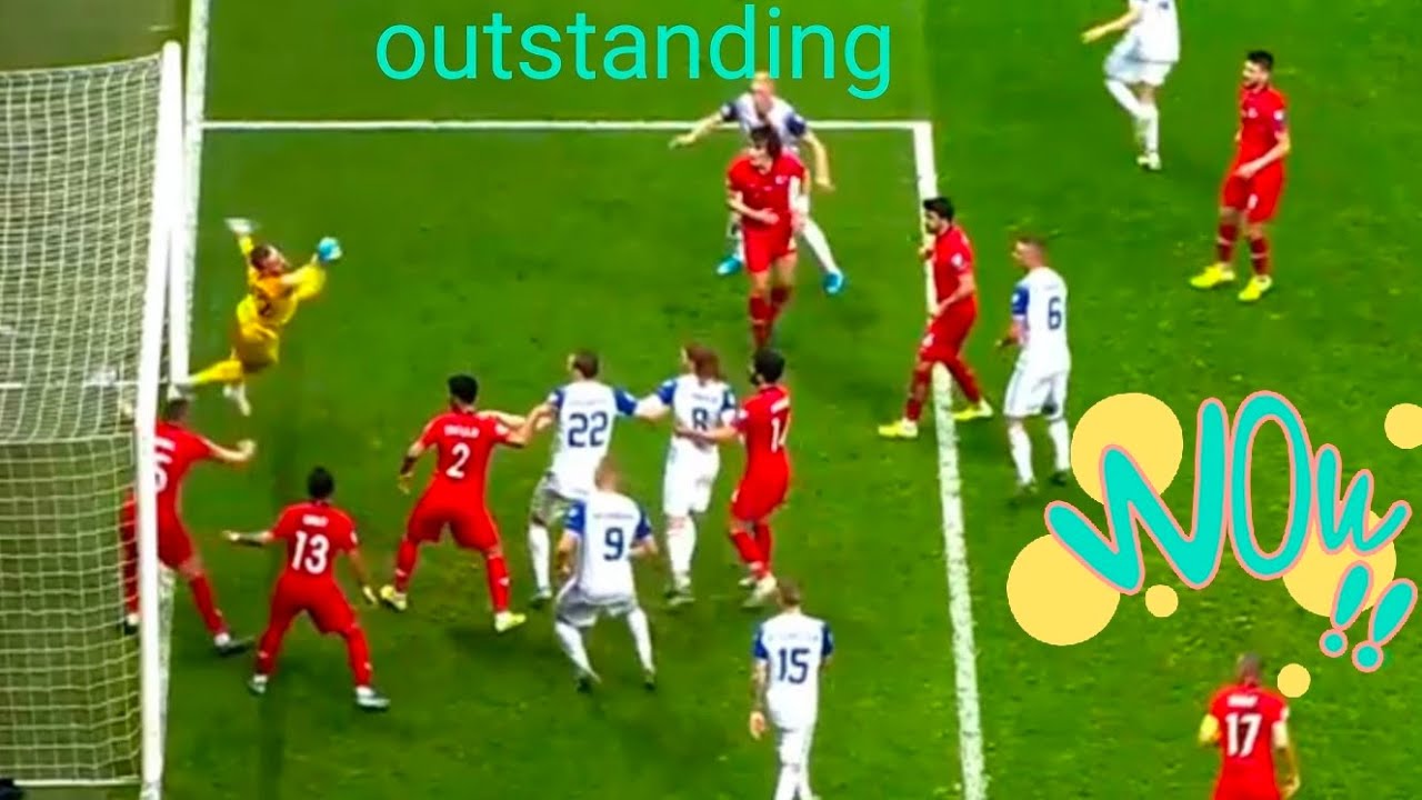 football , incredible goal line safe , best safe goal, YouTube