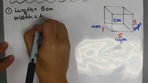 Measuring Solid Volume of a Regular Object