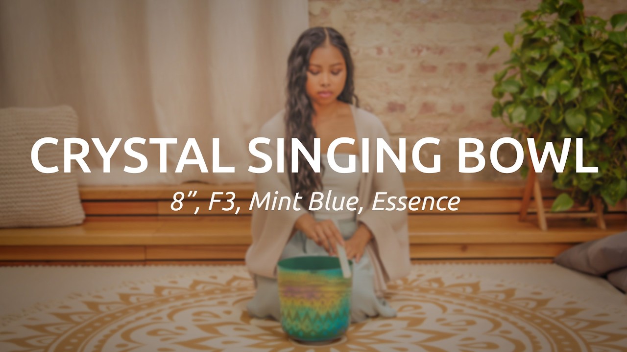 ECSB8F3MB Essence Singing Bowl 8" Note F3 Heart Chakra