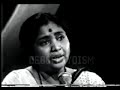 Chain Se Humko Kabhi Aapne Jeene Na Diya Asha Bhosle Live  Doordarshan