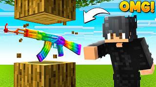 Minecraft But Every Drop is AVARITIA GUN!