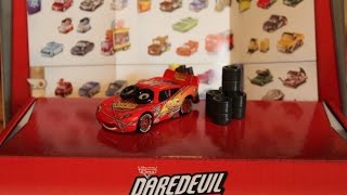 RARE Jouet Exclusive Toys R Us NEUF • Disney Cars Daredevil Darage Promotion box 