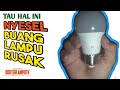 JADI NYESEL !! Tanpa Solder Bisa Servis Lampu Led Mati Total Parah #service