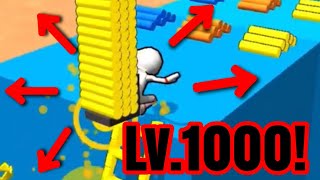 Ladder Race / ラダーレース#9 level 1000! Game play screenshot 2