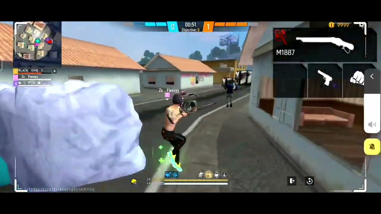 FREE FIRE/ 1v4 easyly ___ Zx Flexxyy on top 🔝 _/_/_/_/_)_)_/_/_/_