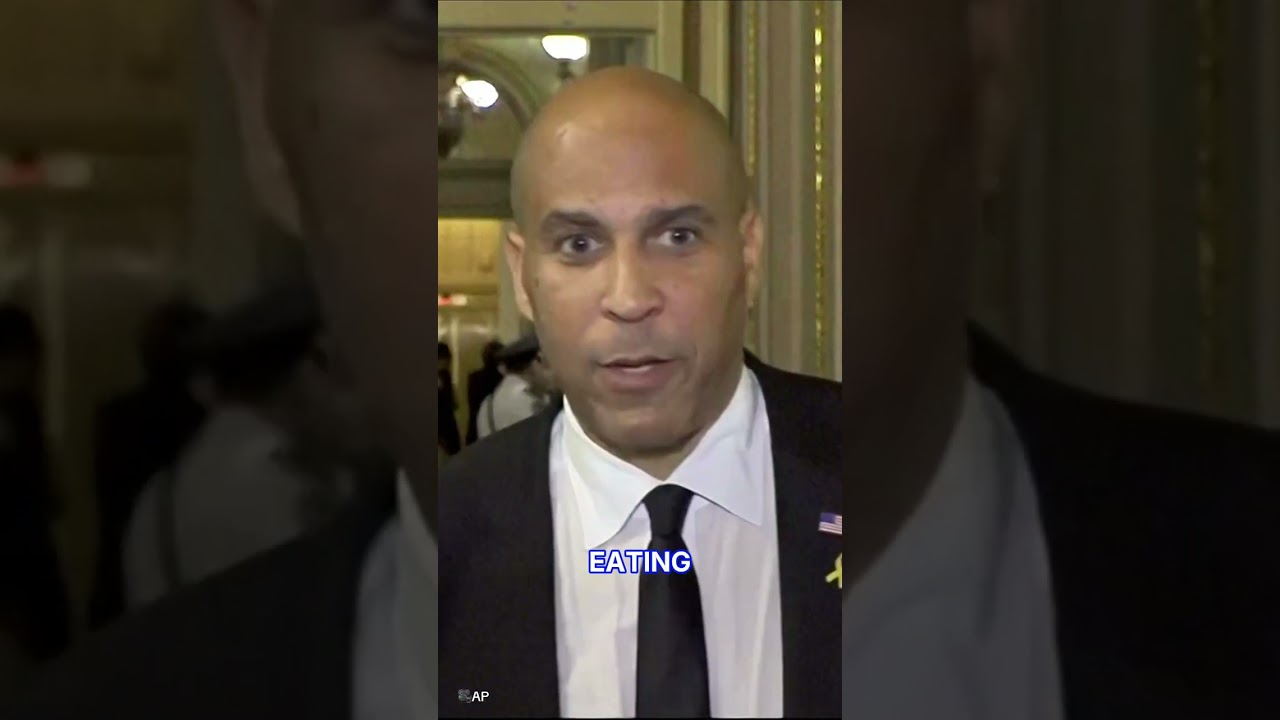Cory Booker on how he spoke for 25 hours with no breaks
