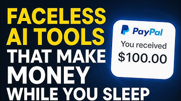 Faceless AI Tools That Make Money While You Sleep | $100/Day with These Smart AI Tools 2025