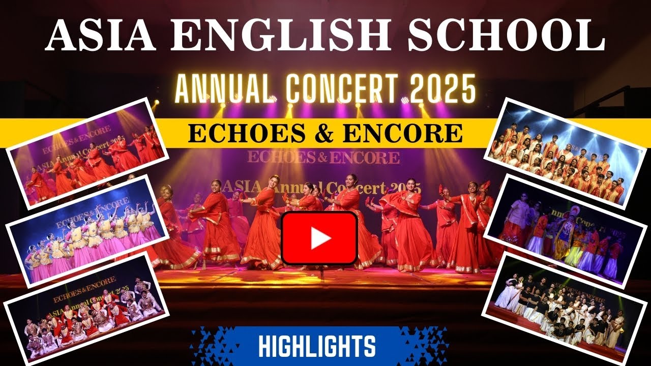 🎬 ASIA English School Annual Concert 2025 | Echoes & Encore | Full Highlights