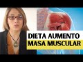 Dieta para aumentar masa muscular, cómo aumentar músculo