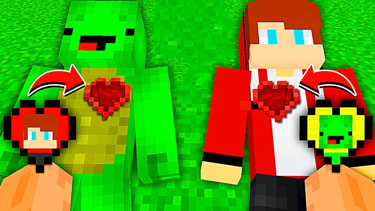 How JJ and Mikey Swap The Heart in Minecraft? - Maizen.