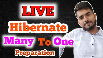LIVE Hibernate | Many To One | aadiandjava | Java Interview Preparation Series |