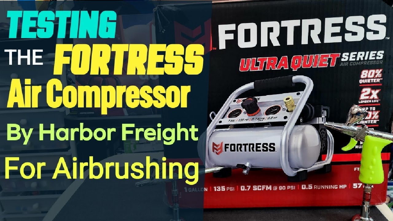 Harbor frt. compressor for airbrush?