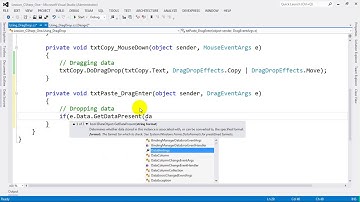 How to Drag and Drop on Textbox in Form C# NET 2012