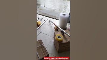 cây nâng rạp sự kiện. cây tời rạp cưới #tời_tự_hãm #tời_quay_tay #xuhuong