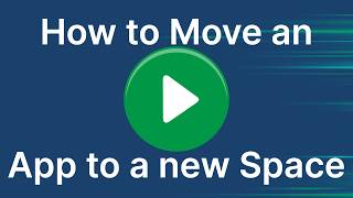 How to Move an App in Qlik Cloud