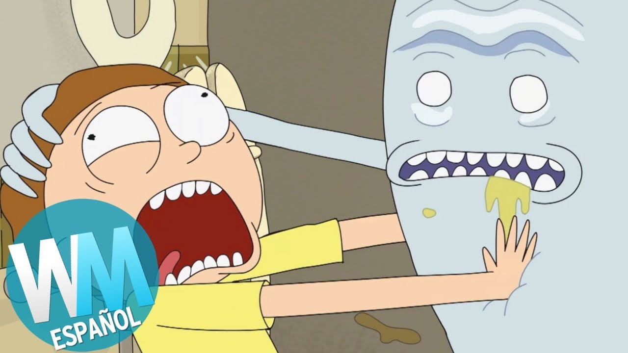 ¡Top 10 Momentos MÁS OSCUROS de Rick y Morty!