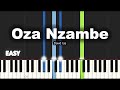 David Ize - Oza Nzambe | EASY PIANO TUTORIAL BY Extreme Midi