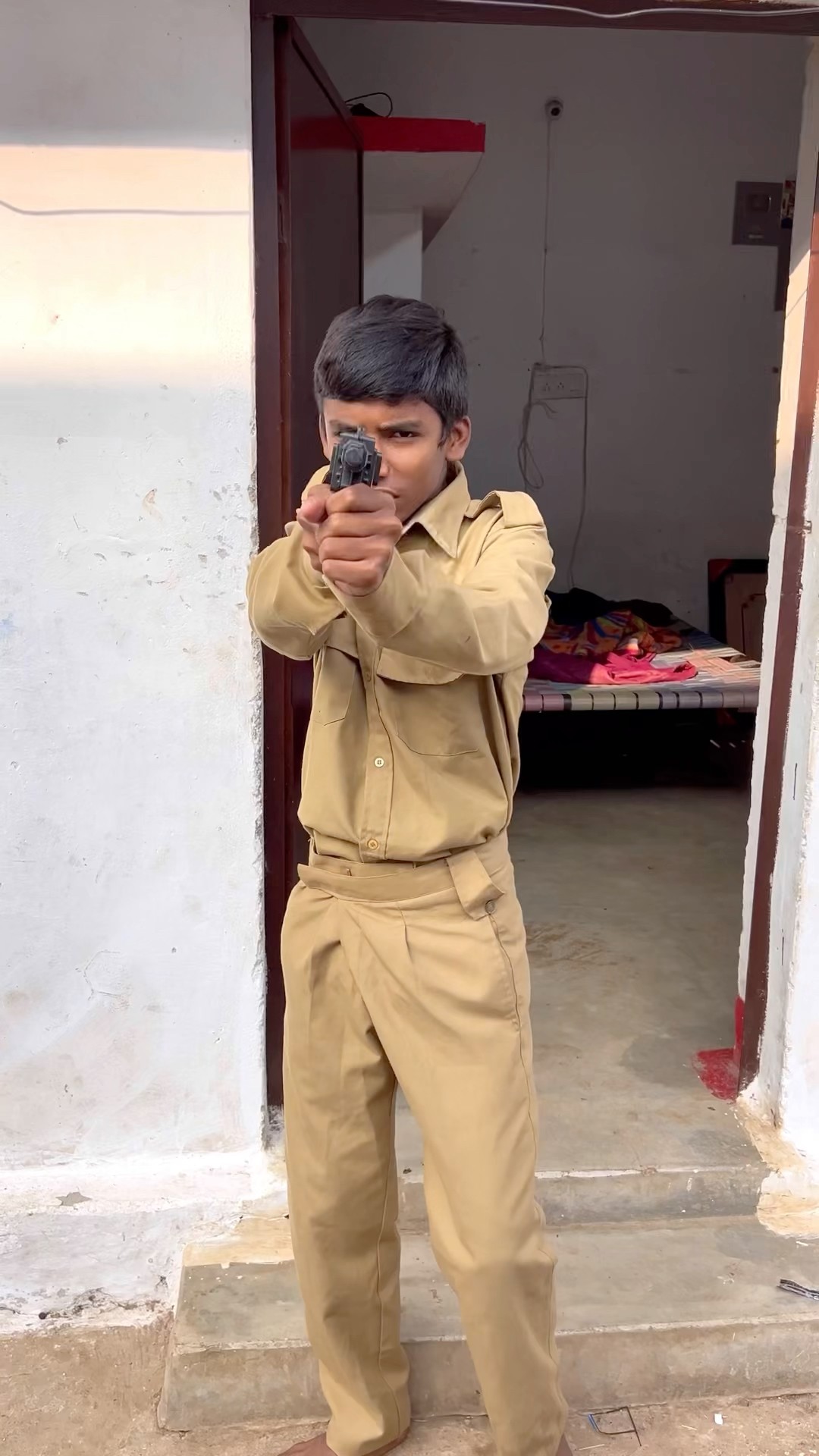 CHOTU KA FAKE POLICE #shorts @FACTFIREKING