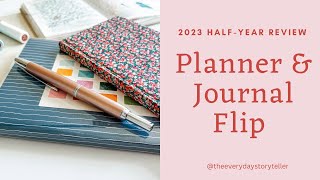 Mid-Year 2023 Planner + Journal Flipthru and Chatty Thoughts || Hobonichi, Take a Note, B6 Common