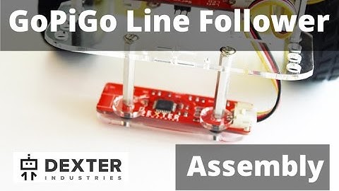 GoPiGo Line Follower Sensor Assembly
