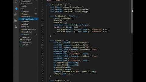 React JS - How to dynamically create input textboxes and store their value.