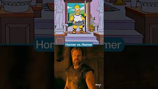 The Simpsons Odyssey Parody Homer vs Homer