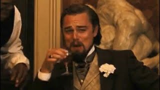 Leonardo Dicaprio Laughing Meme Scene Django Unchained Youtube