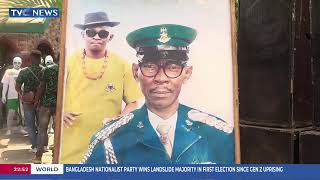 Super Eagles Captain Wilfred Ndidi Buries Father In Delta State