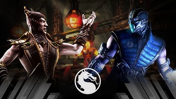 Mortal Kombat X - Shinnok Vs Sub Zero (Very Hard)