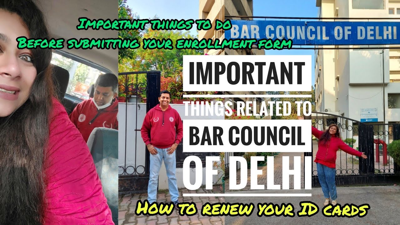 Delhi Bar Council Tour BCD Office How To Renew ID Cards Important delhi-bar-council-tour-bcd-office-how-to-renew-id-cards-important