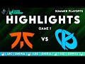 FNC vs KC Highlights Game 1 | LEC 2025 Summer Playoffs | Fnatic vs Karmine Corp by Onivia