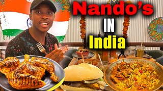 Trying Nando’s in India 🇮🇳🔥 | Is it Different?