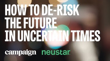 How to de-risk the future in uncertain times