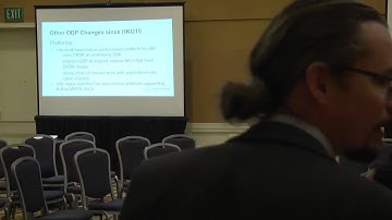 SFO15 102: ODP Project Update