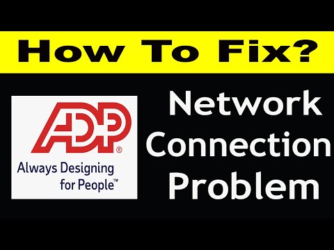 How To Fix ADP Mobile App Network Connection Problem Android & iOS | ADP Mobile No Internet Error